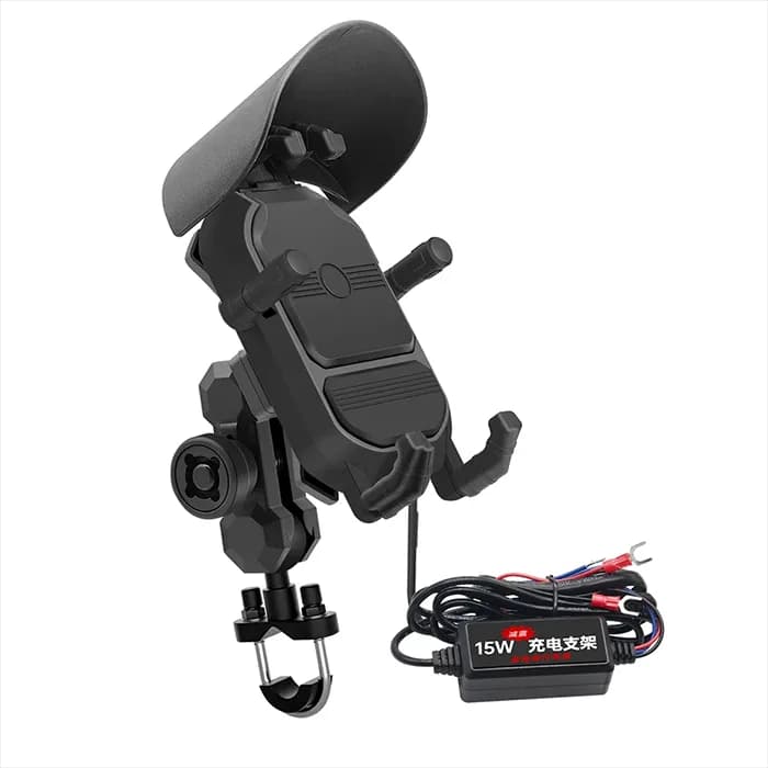 هولدر موبایل چتردار رو فرمانی شارژردار مدل BLACK