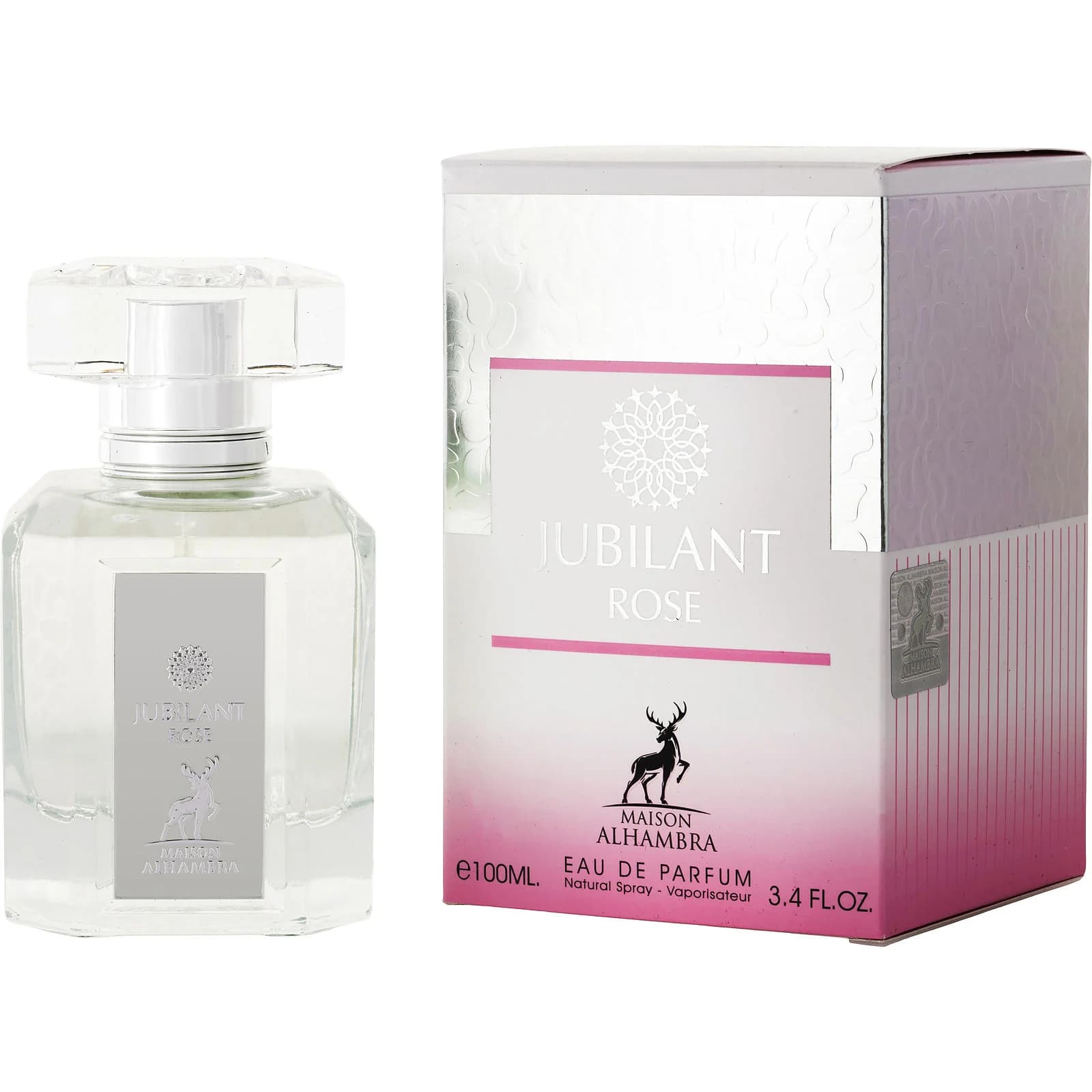 ادکلن زنانه «جوبیلنت رز» الحمبرا – Maison Alhambra Jubilant Rose Eau de Parfum 100 ml