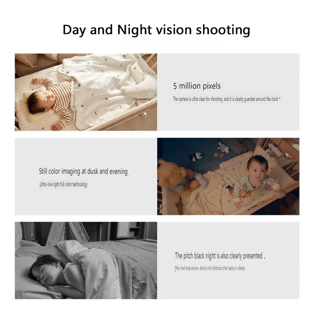 دوربین هوشمند شیائومی مراقبت از مادر و کودک مدل Xiaomi Smart Camera Mother and Child Care Edition MJSXJ19CM — تصویر ۳