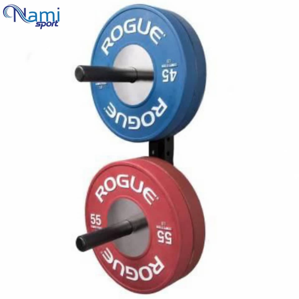 رک صفحه هالتر دیواری Wall barbell plate rack