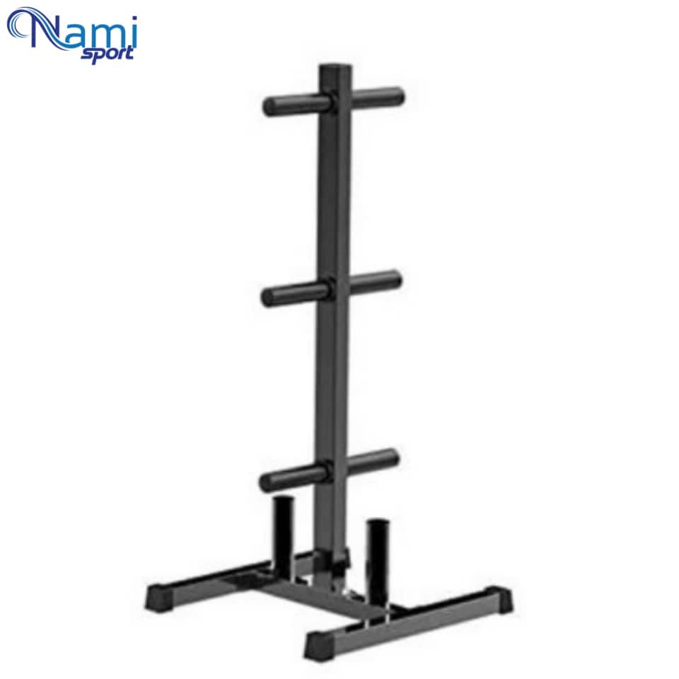 رک صفحه و هالتر Rack plate and barbell