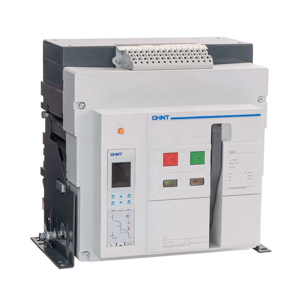 کلید هوایی 1000 آمپر بدنه فیکس موتور دار چانت کد NA8G-1600-1000A