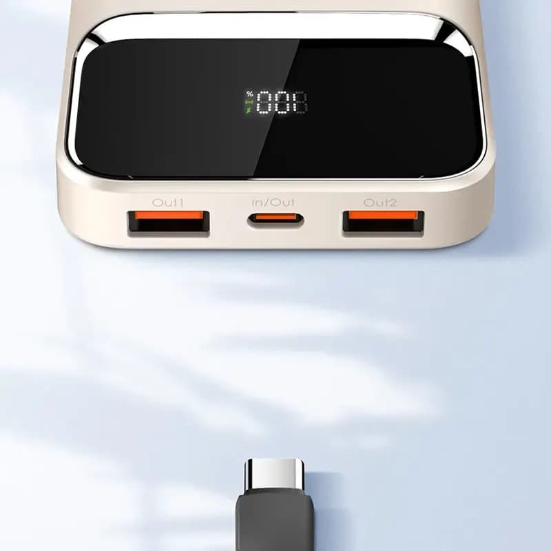 پاوربانک مگ سیف 10000 الدینیو مدل LDNIO PQ12 POWER BANK — تصویر ۵