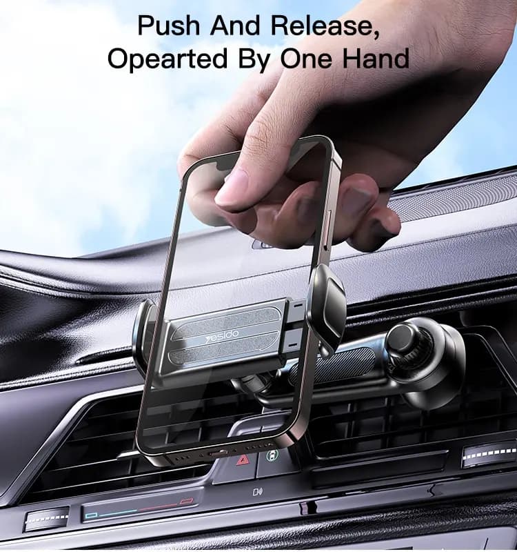 هولدر دریچه کولر یسیدو مدل YESIDO C165 CAR HOLDER — تصویر ۵
