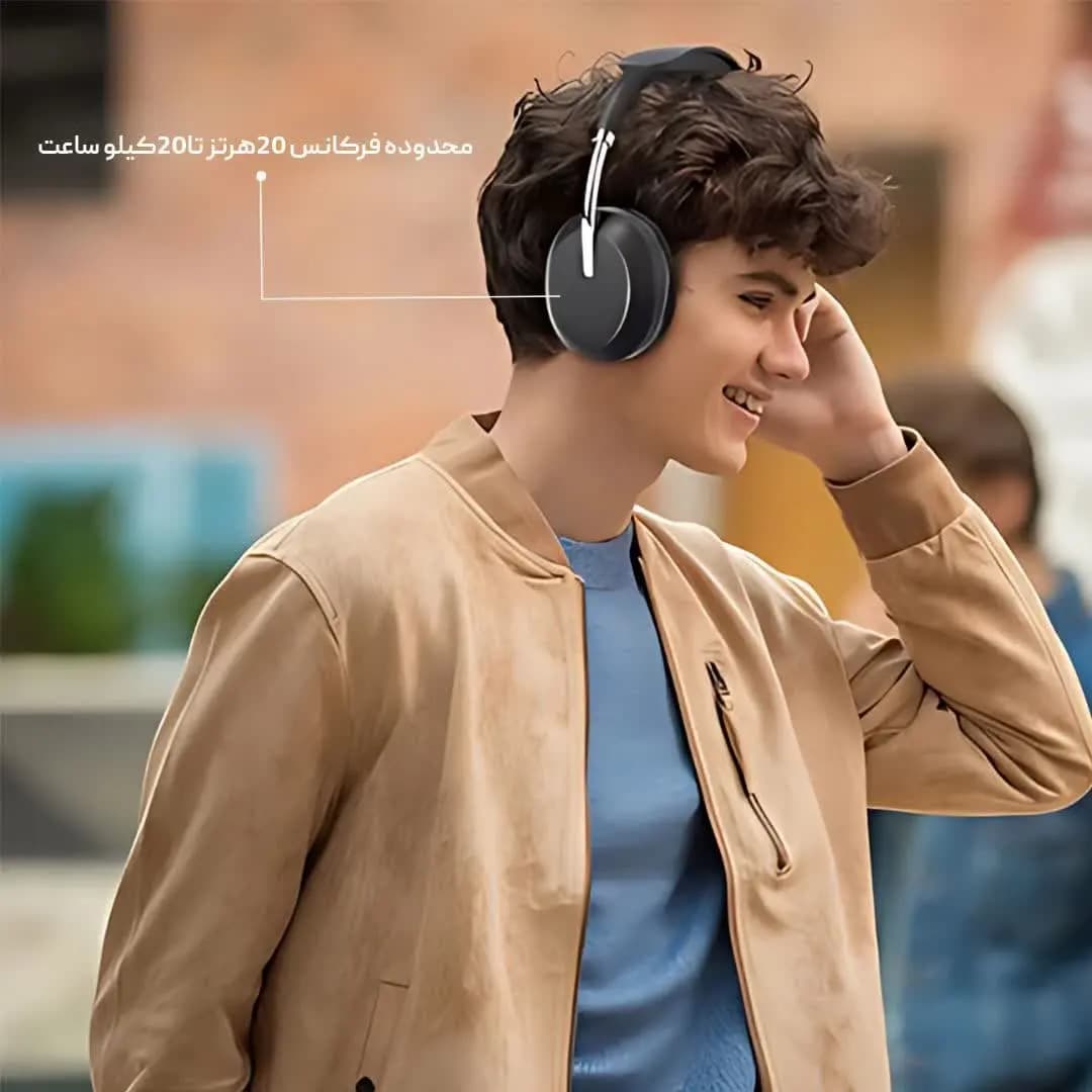 هدفون بلوتوثی پاوا مدل PAWA THUNK HEADPHONE — تصویر ۴