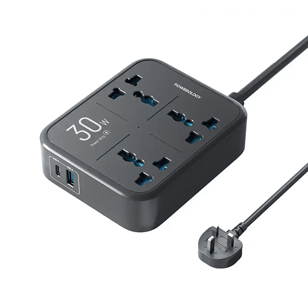 چندراهی و محافظ برق 3250 وات پاورولوژی مدل (PWCUQC037) 3AC