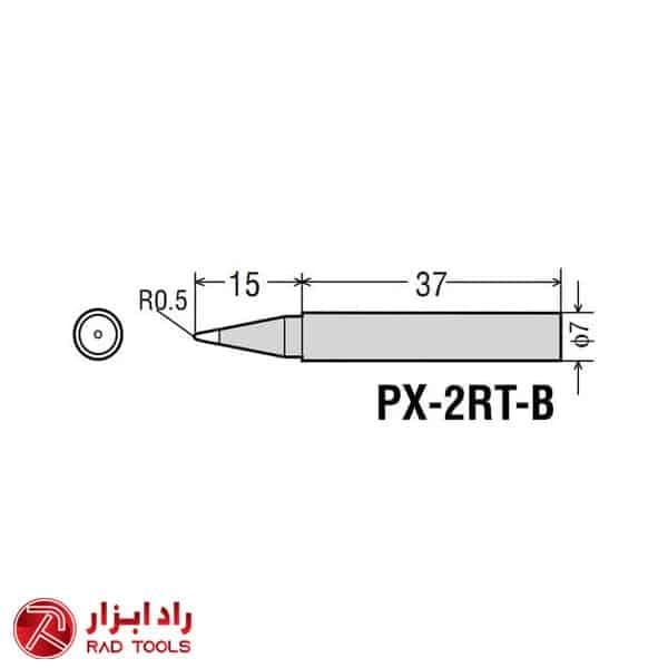 نوک هویه PX-201 گوت ژاپن PX-2RT-B — تصویر ۳