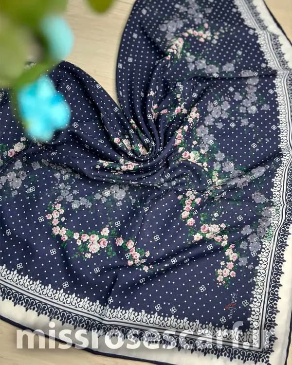 روسری قواره 120 کد M202 — تصویر ۲