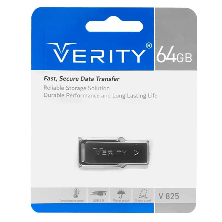 فلش مموری وریتی مدل V-825 ظرفیت 64 گیگابایت — تصویر ۳