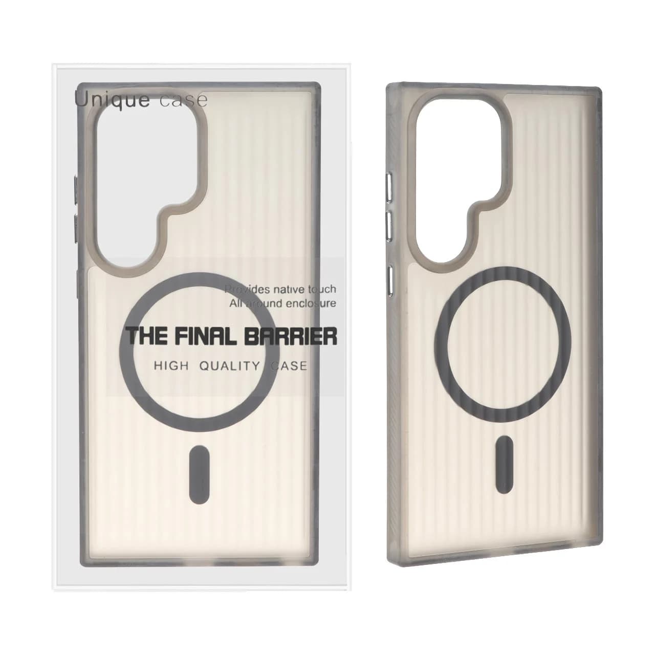 قاب اورجینال Unique Case کرکره ای مات MagSafe مدل Samsung Galaxy S24 Ultra — تصویر ۳