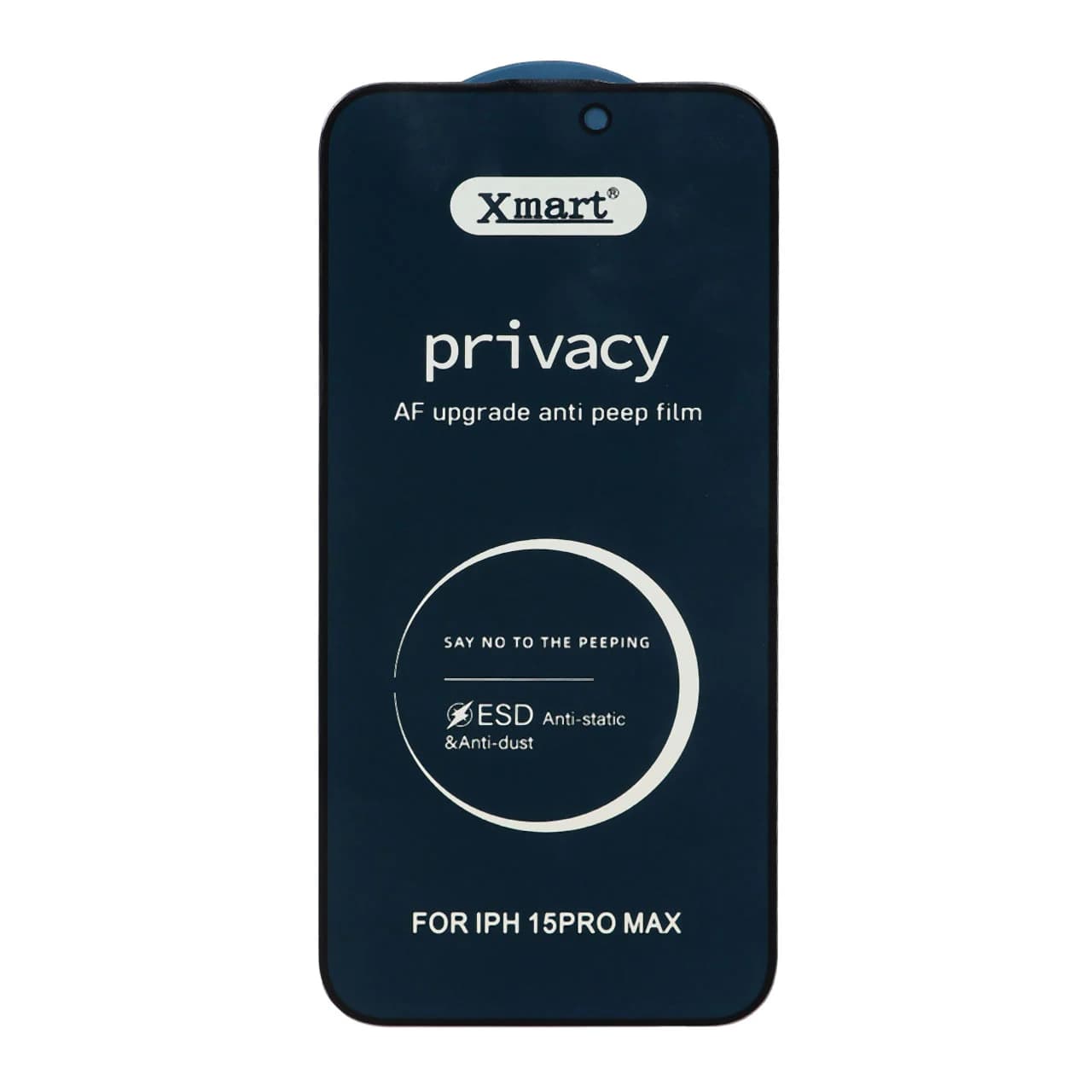 محافظ صفحه نمایش شیشه ای Full Cover Privacy XMART — تصویر ۴
