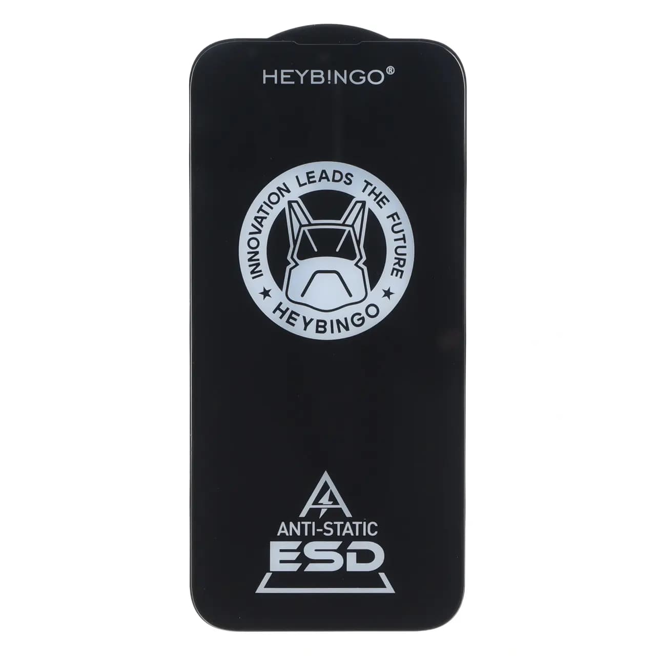 محافظ صفحه نمایش شیشه ای Full Cover HeyBingo ESD Anti Static مدل Apple iPhone 15 Pro — تصویر ۲