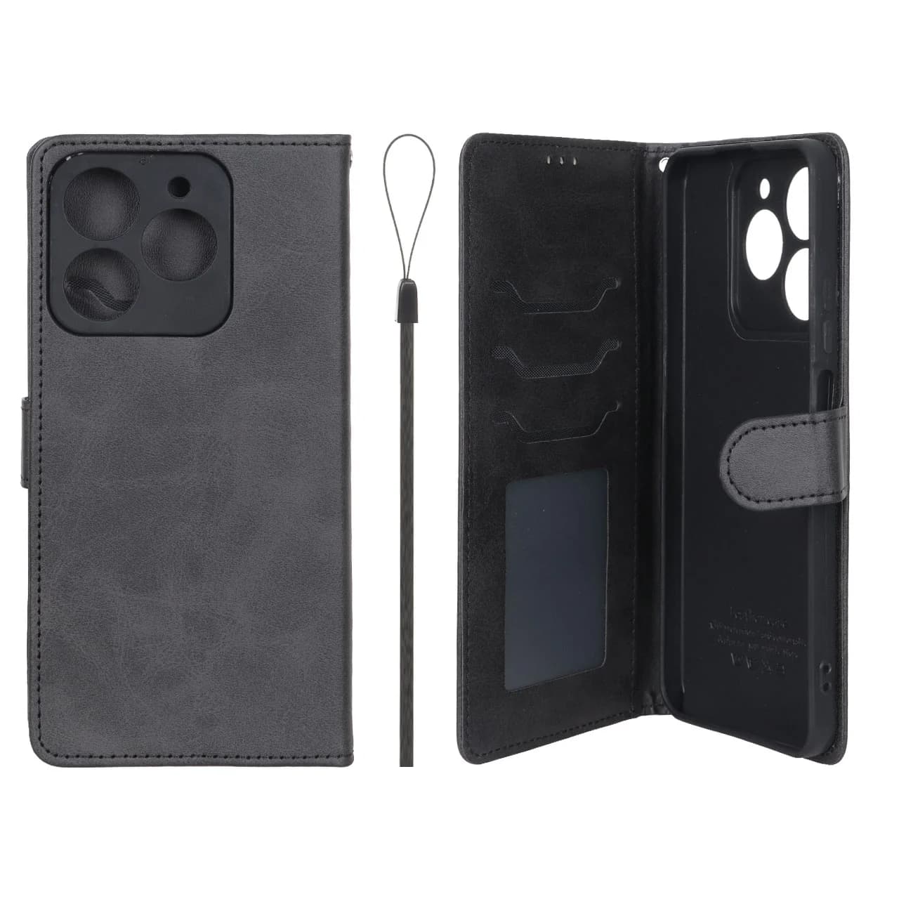 کیف موبایل مگنتی درجه یک داخل خز MNC Plus مدل Realme C61 — تصویر ۵