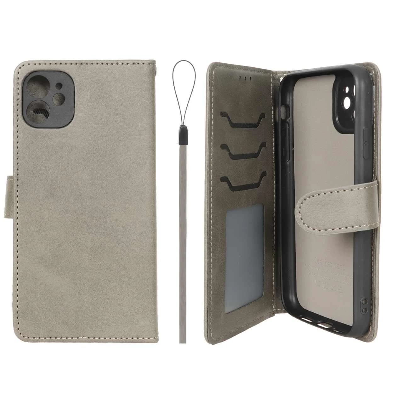 کیف موبایل مگنتی درجه یک داخل خز MNC Plus مدل Apple iPhone 11 — تصویر ۳