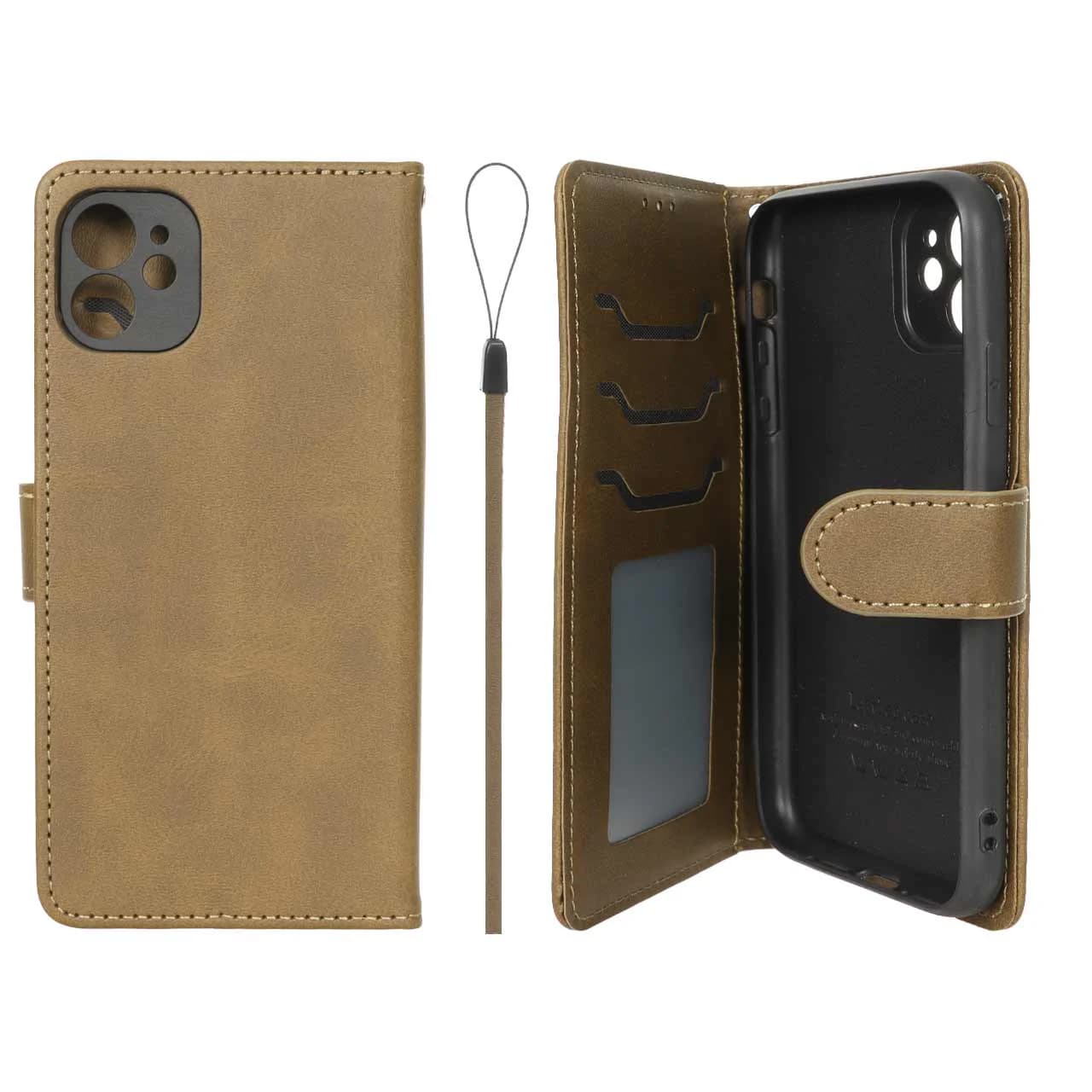 کیف موبایل مگنتی درجه یک داخل خز MNC Plus مدل Apple iPhone 11 — تصویر ۲