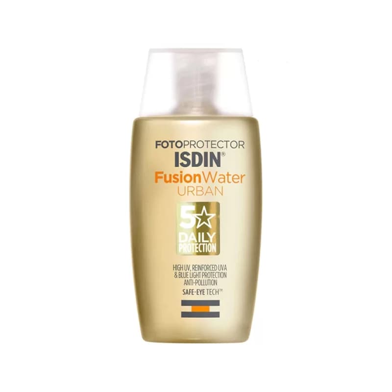 ضد آفتاب فیوژن واتر بی رنگ ایزدین مدل URBAN(SPF30) — تصویر ۸
