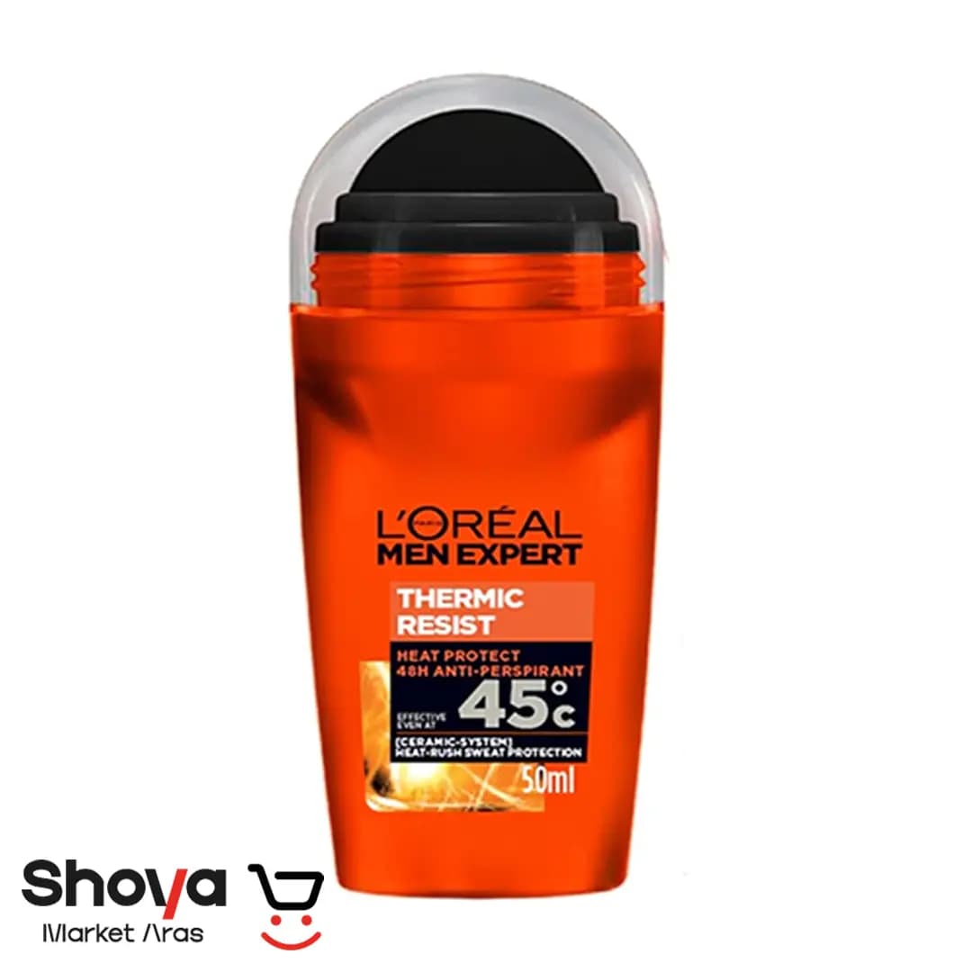 رول ضد تعریق مردانه لورال مدل Thermic Resist حجم 50 میل — تصویر ۳