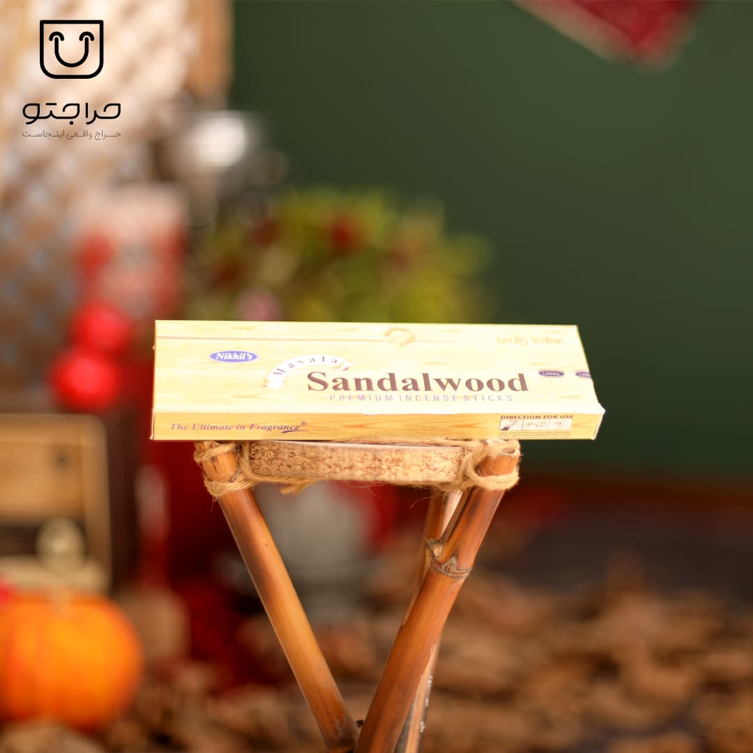 عود دست ساز صندل وود از برند نخیل