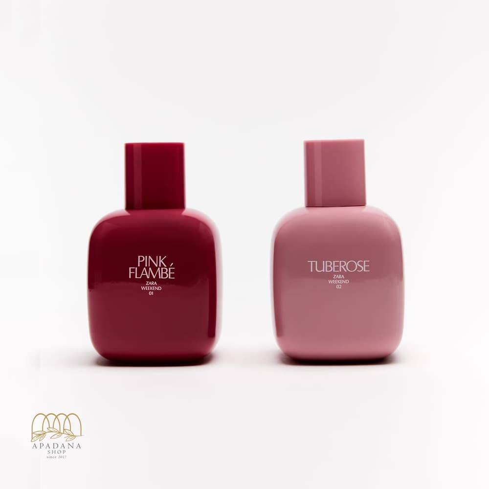 ست عطر و ادکلن زنانه زارا مدل Tuberose & Pink Flambe