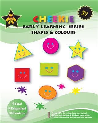 کتاب انگليسی Cheekie Early Learning Series Shapes and Colours