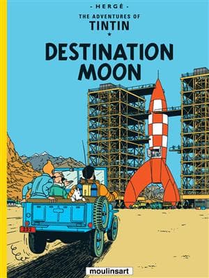 کتاب TINTIN 15 : Destination Moon