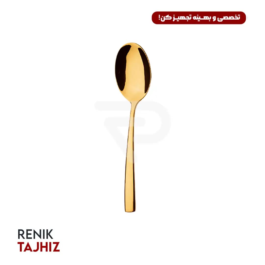 سرویس ۸۶ پارچه فلورانس طلایی PVD ( جعبه مشکی ) — تصویر ۵