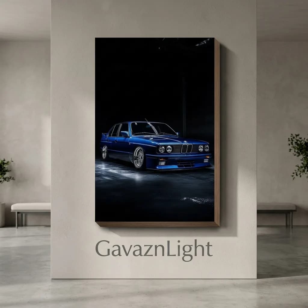 تابلو شاسی ماشین BMW E30