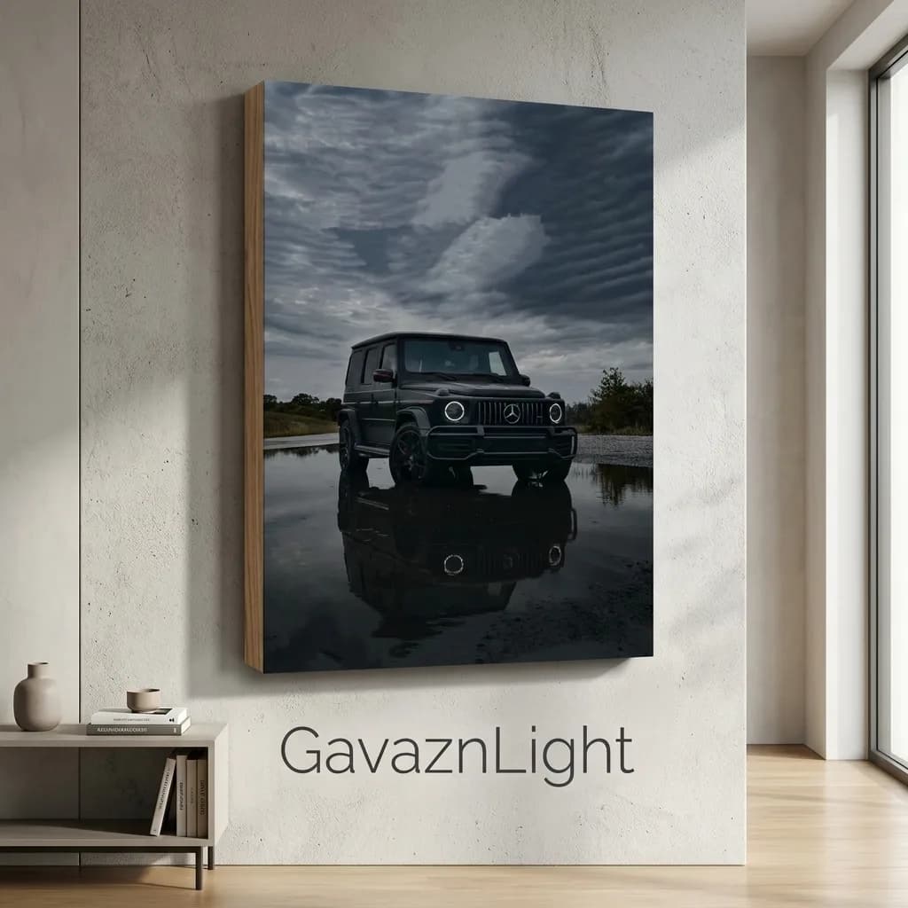 تابلو شاسی بنز G class مشکی