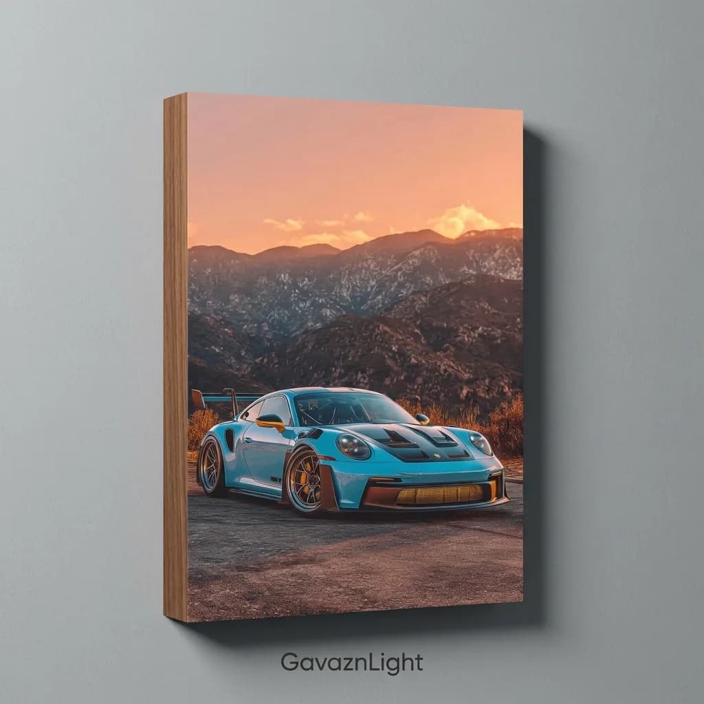 تابلو شاسی Porsche 911 GT3 — تصویر ۲