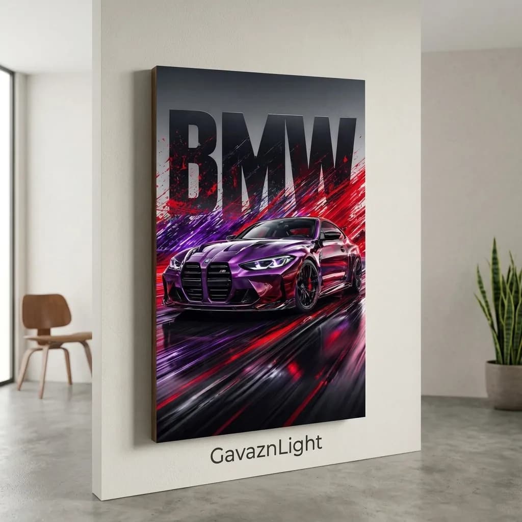 تابلو شاسی ماشین BMW M4
