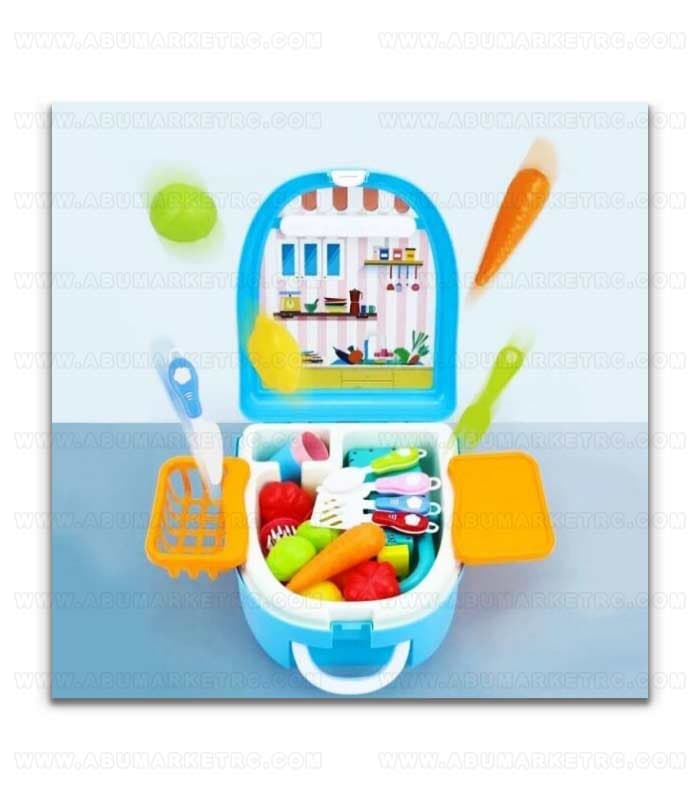 اسباب بازی سینک ظرفشویی پمپاژی کوله پشتی ای ۲ در ۱ — تصویر ۶