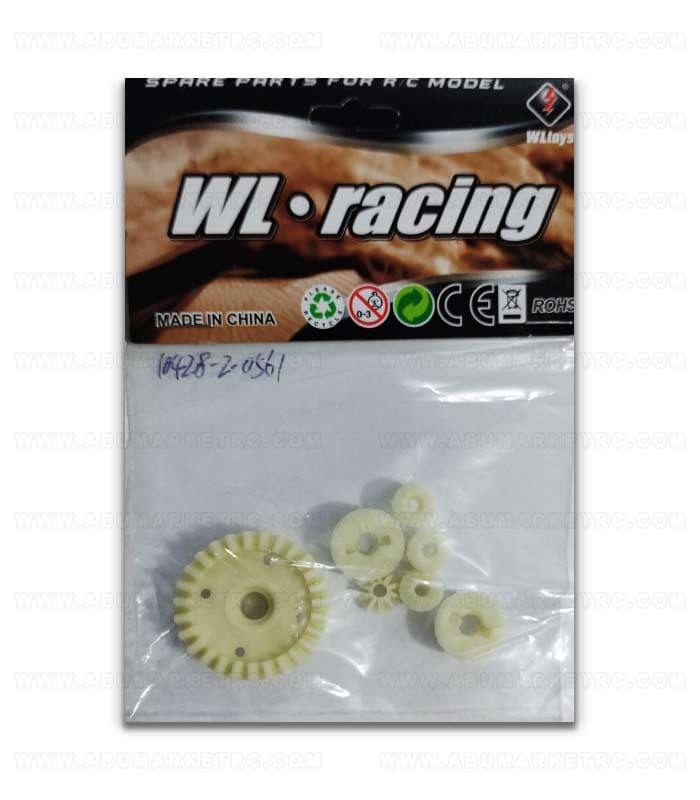 پک چرخ دنده های دیفرانسیل ماشین کنترلی wltoys 10428 — تصویر ۶