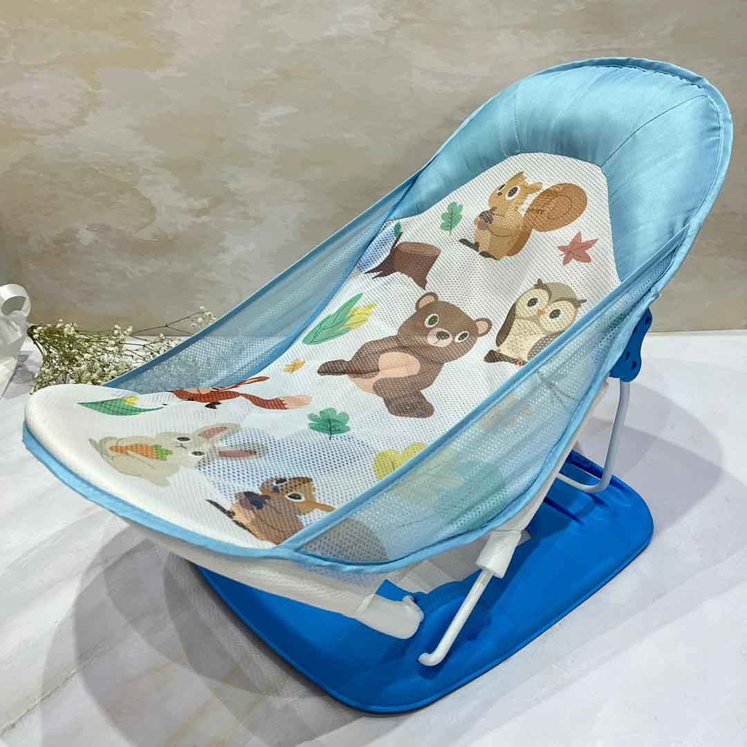 آسان شور حمام نوزاد برند Tiibaby رنگ آبی، صورتی، سبز، نارنجی — تصویر ۳