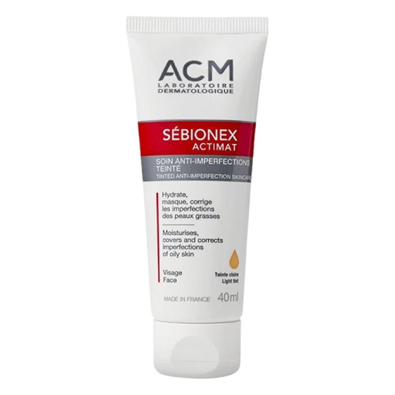 کرم مرطوب کننده رنگی سبیونکس SEBIONEX ACTIMAT ای سی ام ACM