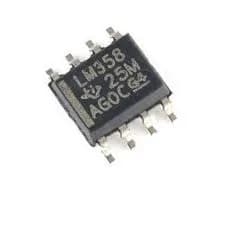 SMD آی سی آپ امپ LM358 پکیج SO8 — تصویر ۲