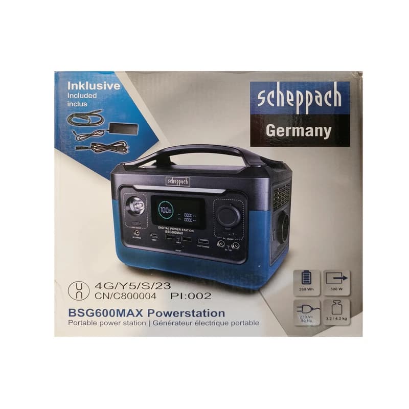 پاور استیشن شپاخ مدل BSG 600 Max ظرفیت 72800 میلی آمپر ساعت — تصویر ۶