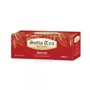 چای کیسه ای سوفیا Sofia ساده تعداد 25 عددی