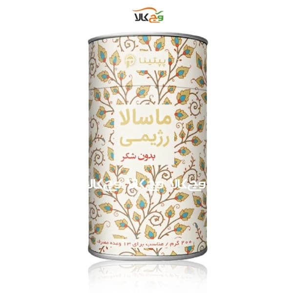 چای ماسالا رژیمی بدون شکر پپتینا – 200 گرمی