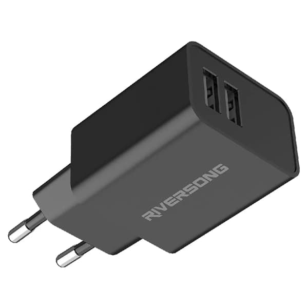 شارژر دیواری 12 وات دو پورت ریورسانگ مدل Safekub D13
