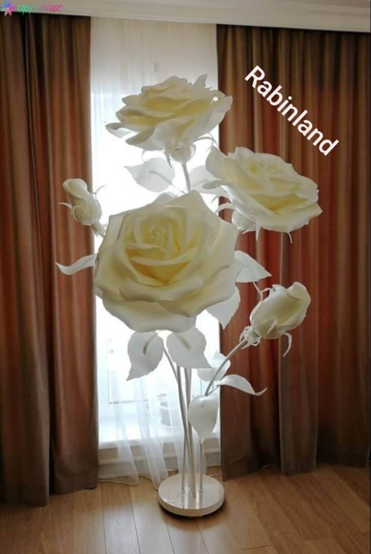 گل پنج شاخه غنچه دار