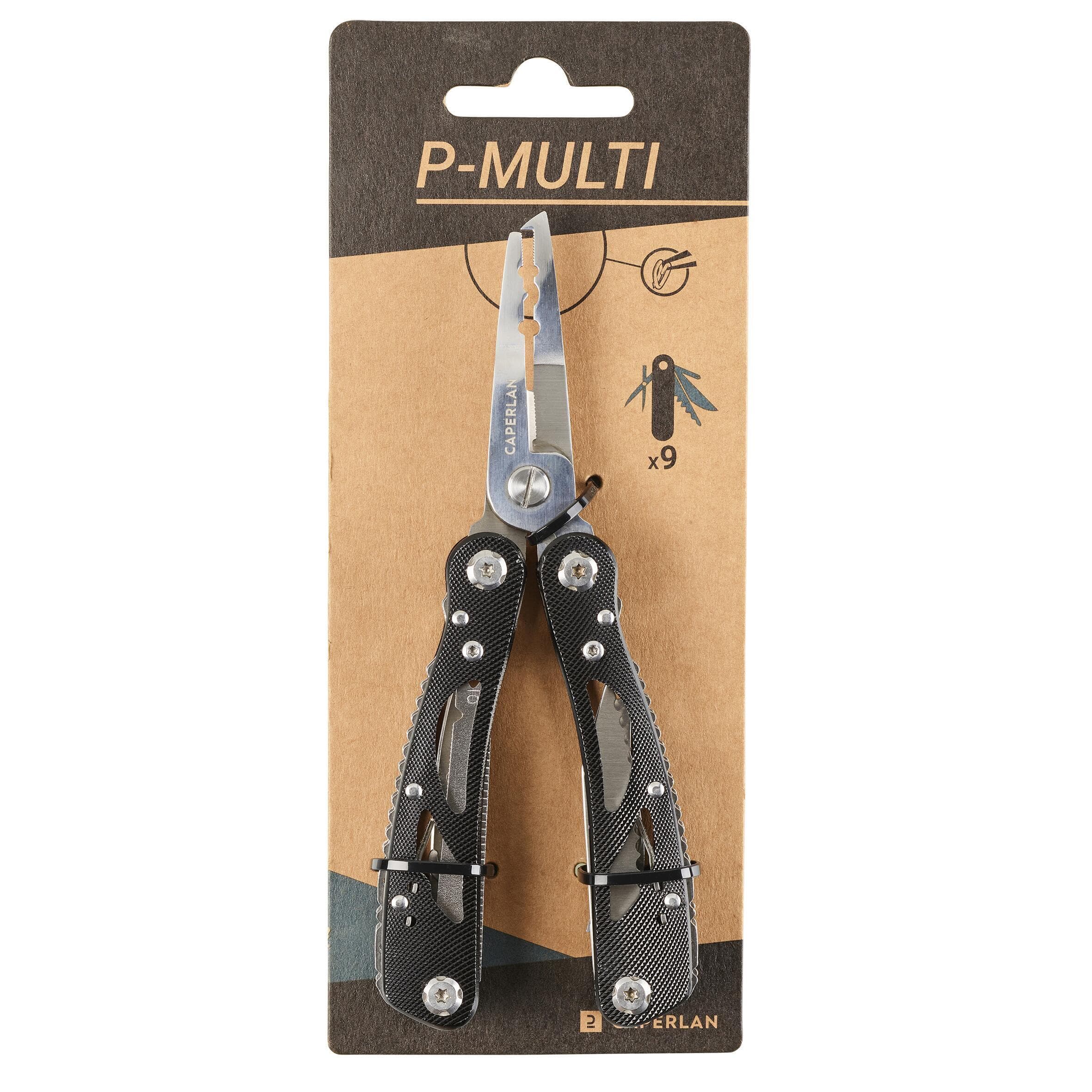 انبر ماهیگیری چند منظوره کاپرلن دکتلون Kaprelan Fishing Knife/Pliers – Multifunctional — تصویر ۳