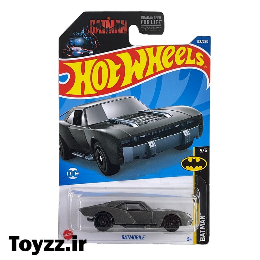 ماکت ماشین هات ویلز مدل بتموبیل BATMOBILE