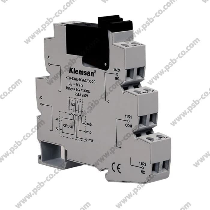 رله PLC واسط باريک 24Vac/dc-2C مدل 272540 — تصویر ۲