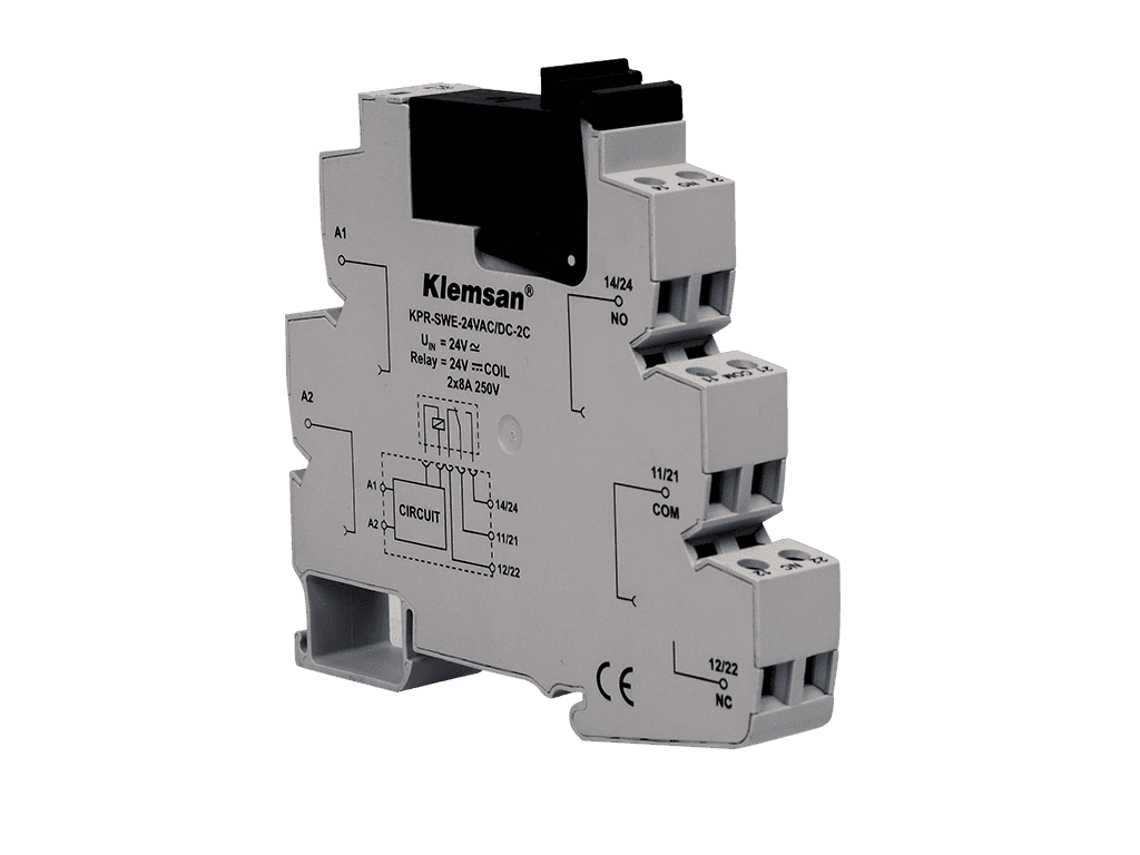 رله PLC واسط باريک 24Vac/dc-2C مدل 272540 — تصویر ۳