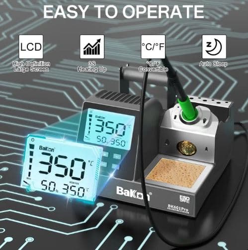 هویه رومیزی باکون مدل BAKON BK-601 pro — تصویر ۴