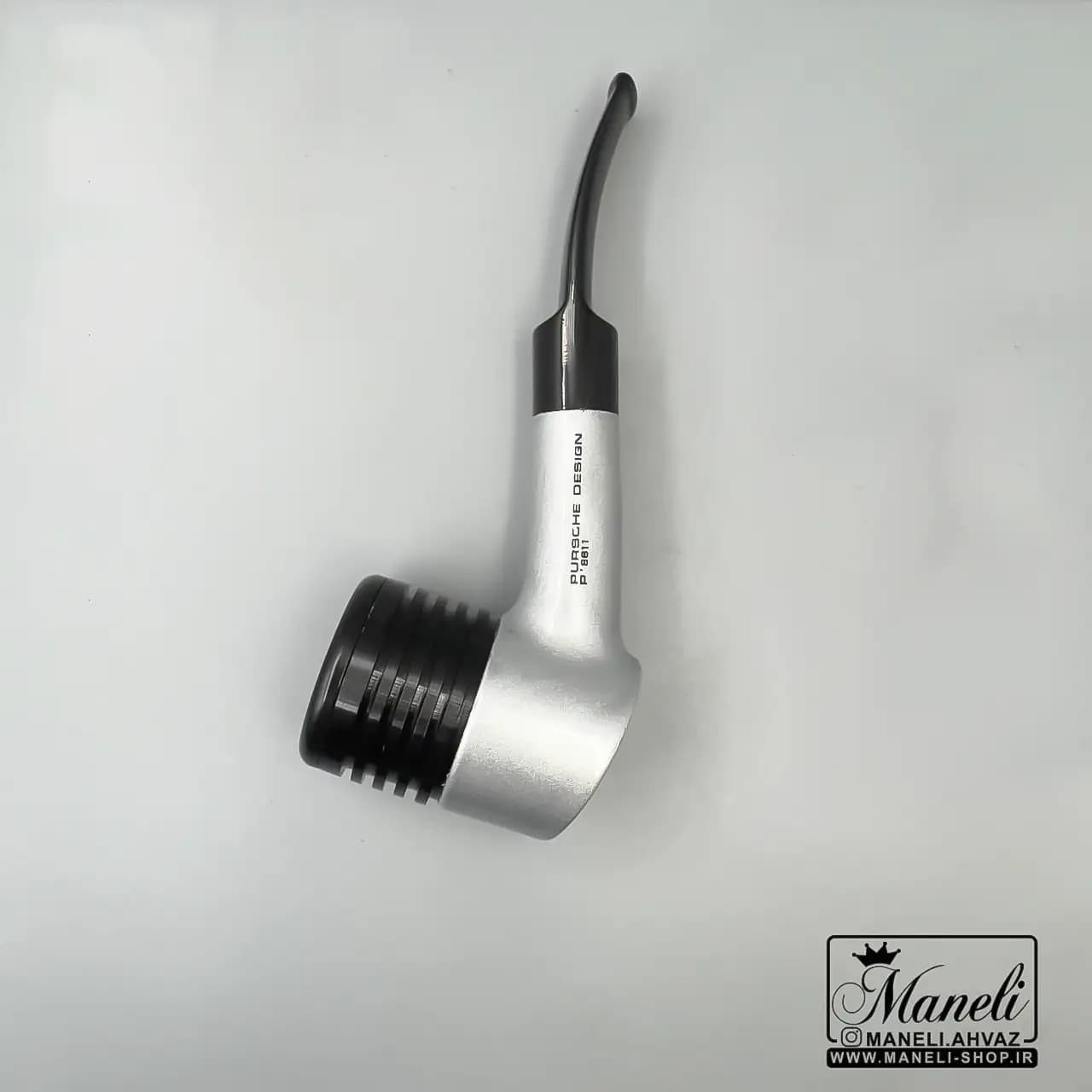 پیپ چوبی نقره ای مشکی پورش دیزاین | 14040663 — تصویر ۴
