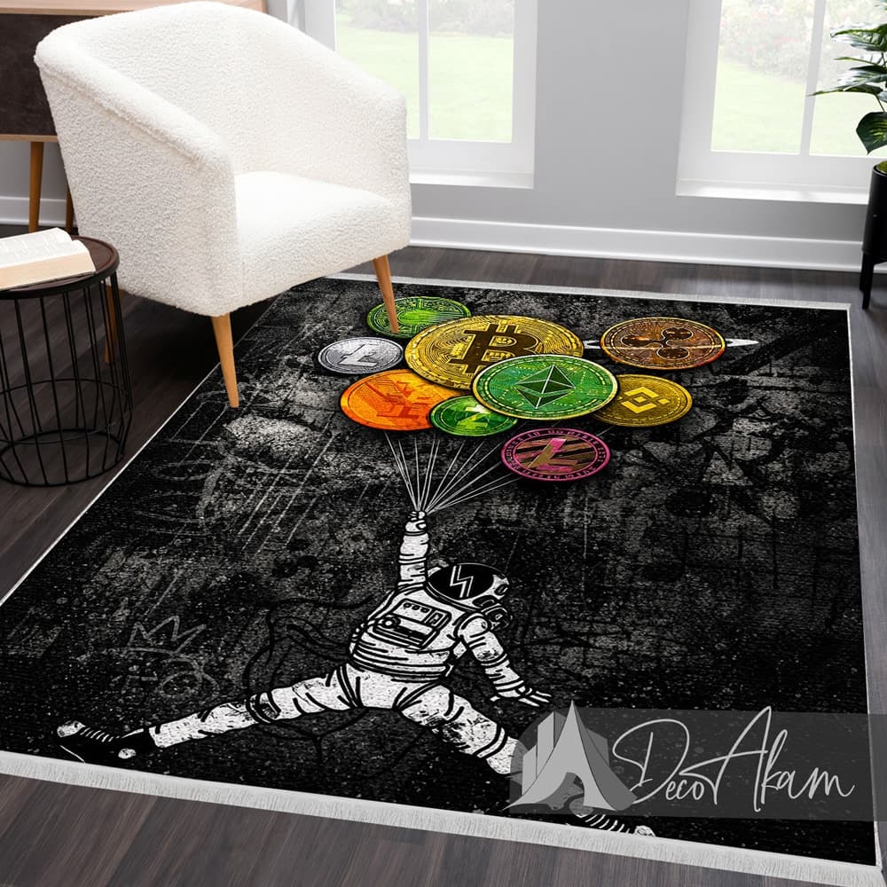 فرشینه پاپآرت Astronaut Crypto DA-4067