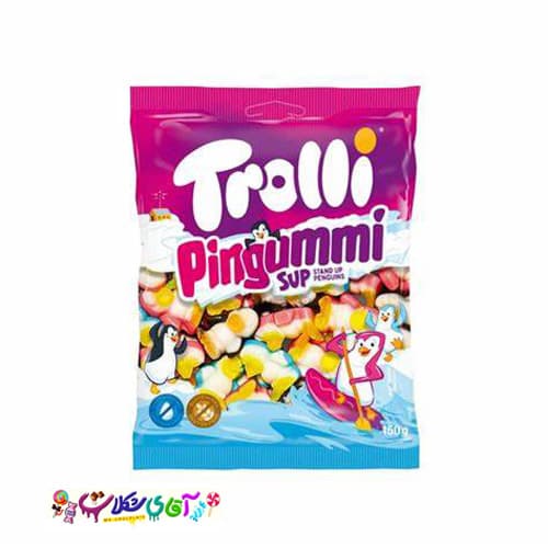 پاستیل پنگوئن ترولی آلمان 150 گرم Trolli