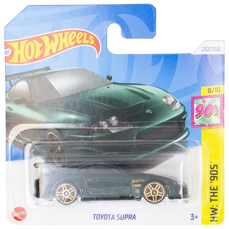 ماشین دکوری مدل Toyota Supra برند Hot Wheels — تصویر ۳