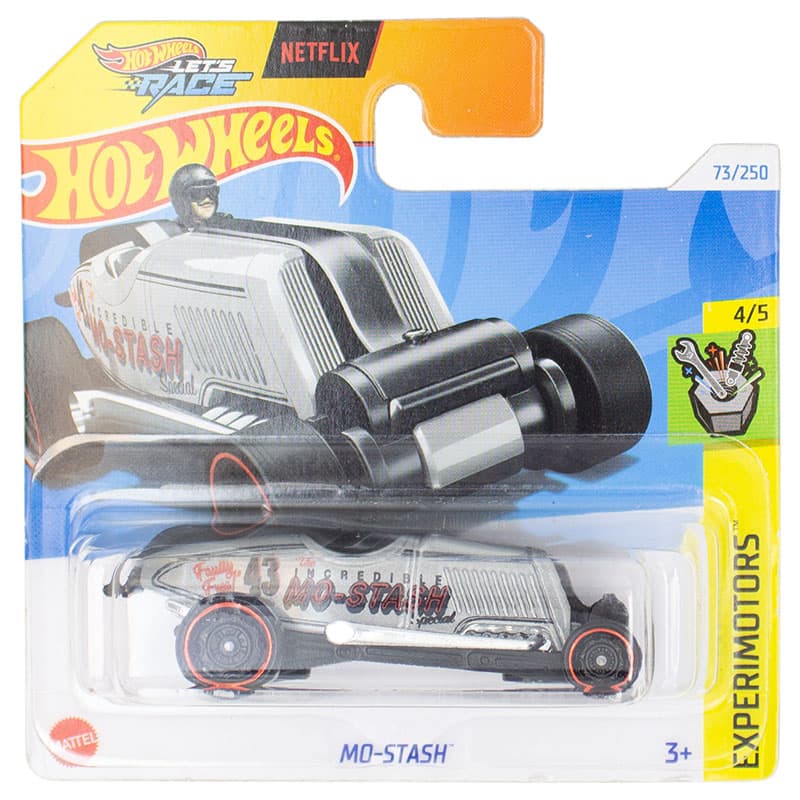 ماشین دکوری مدل Mo-Stash Silver برند Hot Wheels — تصویر ۳